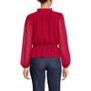 Lands' End Women's Chiffon Peplum Top - 2 of 3