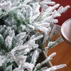Whisen 6FT Artificial Christmas Tree with 795 Realistic Branches, Steel Base, Auto Open - Green - 3 of 4