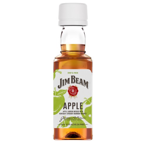 Jim Beam Apple Bourbon - 50ml Plastic Bottle : Target