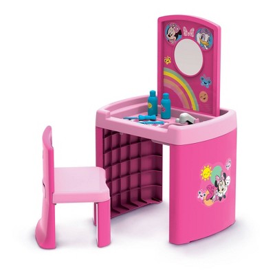 Disney Minnie Mouse Beauty Parlor Hair Salon Vanity Mirror Makeup Toy Set  Toys