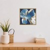 Amanti Art 16" x 16" Liquid Enigma I by Eva Watts Framed Canvas Wall Art: Modern Style, Polystyrene Frame, Sawtooth Back Mount - 4 of 4