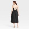 Women's Dropped Waist Midi A-Line Dress - A New Day™ - 2 of 3