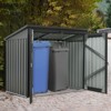 NicBex 5x3 Ft Outdoor Storage Shed with Lockable Doors for Garbage Cans,Backyard Garden,Patio - image 2 of 4