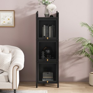 KTMBDW 47.24" Modern Bathroom Storage Cabinet Beside Toilet Storage for Small Bathroom - 1 of 4