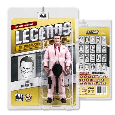 Legends of Professional Wrestling Series Action Figures: Jim Cornette [Fuschia Variant]