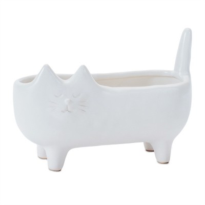 Ceramic Cat Planter (Set of 6)