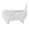 Ceramic Cat Planter (Set of 2) - 4 of 4