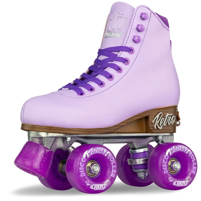 Crazy Skates Retro Adjustable Roller Skates - Adjusts To Fit 4 Sizes, 1 of 6
