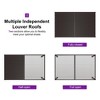 Purple Leaf Louvered Pergola with Retractable Roof, Adjustable Aluminum Hardtop Gazebo for Patio - 3 of 4