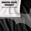 Kids' Batman Hush Logo Silky Touch Blanket White 36X58 - 4 of 4