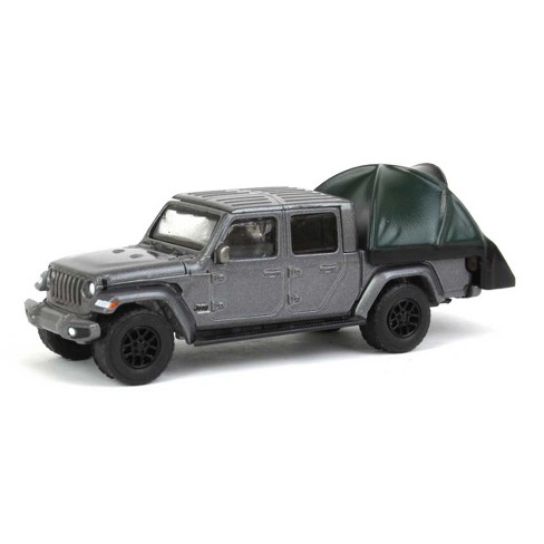 Greenlight Collectibles 1/64 2021 Jeep Gladiator High Altitude with Bed  Tent, Great Outdoors Series 2, 38030-E