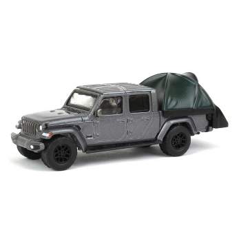 Greenlight Collectibles 1/64 2021 Jeep Gladiator High Altitude with Bed Tent, Great Outdoors Series 2, 38030-E