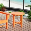 WestinTrends 3 Piece Outdoor Porch Rocking Chairs with Round Side Table Set - 4 of 4