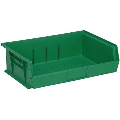 Quantum Storage Systems Bin, Stacking Or Hanging, 16-1/2"W X 10-7/8"D X 5"H