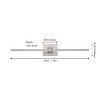 JONATHAN Y Santino Modern Minimalist Swivel Integrated Dimmable LED Rechargeable Picture Light with Touch Sensor - 4 of 4