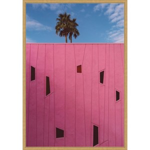 Amanti Art Palm Springs Vibes III by Bethany Young Canvas Wall Art Print Framed - 1 of 4