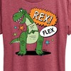 Women's - Disney - Rex Flex Short Sleeve Graphic T-Shirt - 2 of 4