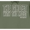 Beetlejuice The Ghost With the Most Men's Olive Green Graphic Hoodie - 2 of 2