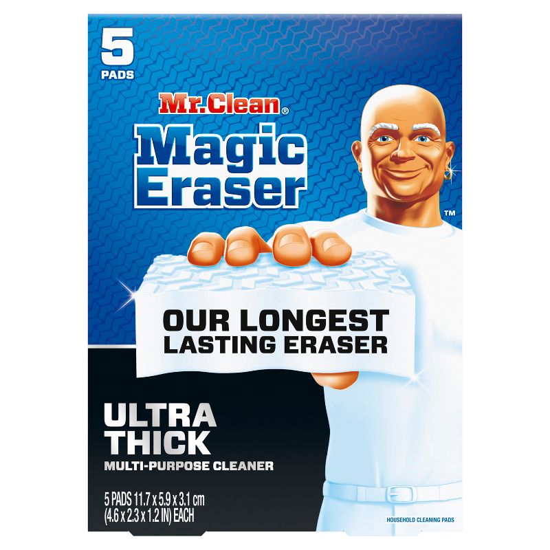 Mr. Clean Magic Eraser Ultra Thick Multi-Purpose Cleaner - 5ct, 3 of 10