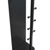 Full Length Standing Mirror with Coat Rack, Modern Wood Floor Mirror for Bedroom, Entryway, Living Room - 4 of 4