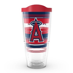 MLB Los Angeles Angels 24oz Hype Stripes Classic Tumbler - 1 of 4