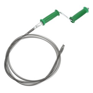 Unique Bargains Steel Flexible with Rotate Handle Kitchen Toilet Drain Augers - 1 of 3