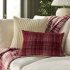 18"x18" Variegated Corduroy Decorative Pillow Cover Beige - Hearth & Hand™ with Magnolia: Cotton Velvet, Farmhouse Style - 2 of 4