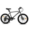 Whisen Kids Bike for 6-12 Years Old, 20 Inch Children's Bicycle for Boys Girls, 7-Speed Steel Frame, , Dual Disc Brakes - 2 of 4