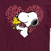 Men's - Peanuts - Snoopy Woodstock Xo Heart Short Sleeve Graphic T-Shirt - 2 of 4