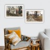 2Piece Vignette The Old Mill & A Road Home White Framed Wall Art for Living Room,Bedroom Wall Art Print for Home Decor by Billy Jacobs - 3 of 4