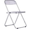 InterSpaceLiving Kasper Flex Luxury Modern Folding Chair Acrylic Lucite 2 Pk - 2 of 3