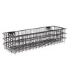 Farmlyn Creek 3 Pieces Black Wall Mounted Wire Baskets, Hanging Organizers for Kitchen Storage, Assorted Sizes - 4 of 4