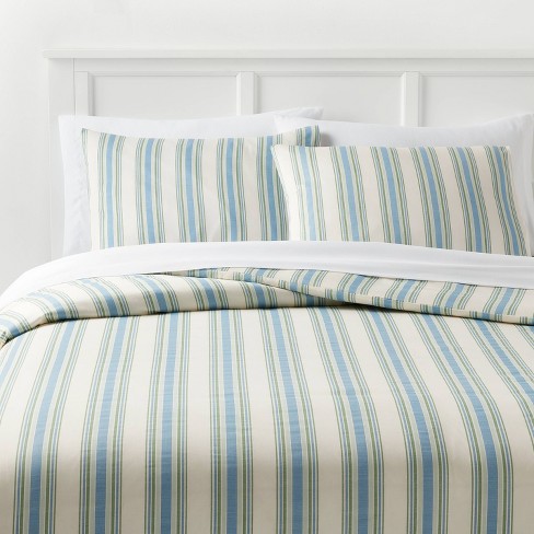 Green Striped Comforter : Target