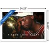 Trends International Michael Jordan - A True Love Story Framed Wall Poster Prints - 3 of 4