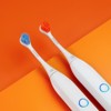 Curaprox Hydrosonic Rainbow Sensitive Brush Heads, Blue/Orange, 2 pcs - 3 of 3