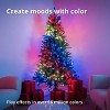 Twinkly Pre-Lit Christmas Tree - Artificial Regal Tree with RGB LED Lights - Prelit Christmas Tree for Your Holiday Home Dcor - 6ft - 2 of 4