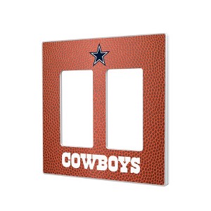 NFL NFC Teams Football Hidden-Screw Light Switch Plate for Double Rocker - 1 of 4