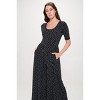 WEST K Women's Jana Short Sleeve Knit Jumpsuit - 4 of 4