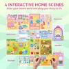 Klever Kits Reusable Sticker Book for Kids - 4 Play Scenes with 200+ Washable Stickers, Creative Activity Birthday Gift for Boys Girls Age 3+ - 2 of 4