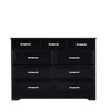 Dresser for Bedroom with 9 Drawers, Chest of Drawers with Solid Wood Frame Buffet Sideboard with Drawers for Living Room, Kitchen  and Corridor - image 2 of 4