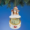 Collections Etc Hand-Painted Animal Trinket Christmas Ornament - 3 of 4
