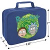 Rick And Morty Rick And Morty Heads Insulated Soft Sided Lunch Box - 2 of 4