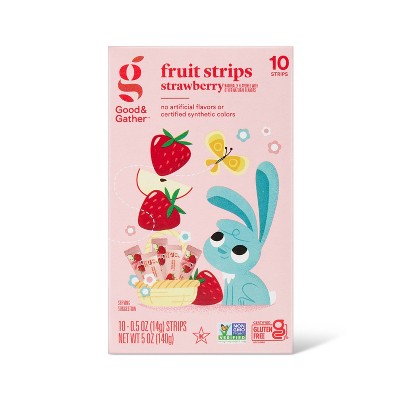 Spring Easter Strawberry Fruit Strip - 10ct - Good & Gather™