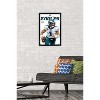 Trends International NFL Philadelphia Eagles - Jalen Hurts Feature Series 23 Framed Wall Poster Prints - 2 of 4