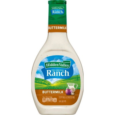 Hidden Valley Buttermilk Ranch Salad Dressing & Topping - 16fl oz