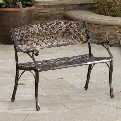Maggift Patio Modern Accent Chairs, Outdoor Conversation Chairs, with Leisure Used, for Backyard, Garden, Brown, 40.5"*23.5"*6.5"