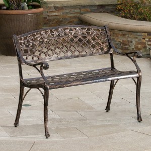 Syemin Patio Modern Accent Chairs, Outdoor Conversation Chairs, with Leisure Used, for Backyard, Garden, Brown, 40.5"*23.5"*6.5" - 1 of 4