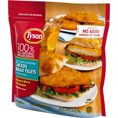 Tyson Chicken Breast Fillets - Frozen - 25oz