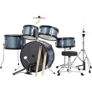 AD-300 Kids Drum Set,Junior Drum Kit,Drum Set for Musical Instruments,Full 16in Youth Drum Set With Bass Drum,Tom, Snare Drum,Hi-Hat - 1 of 4