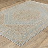 Oriental Weavers Echo ECH03 Brown /Pale Blue Indoor Area Rug - 5'3" x 7'6" - 4 of 4